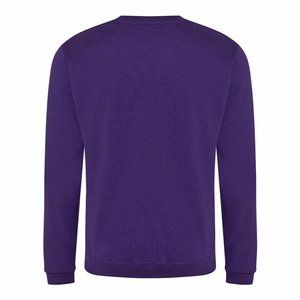 NWT LANDS' END UNIFORM GIRL'S CREW NECK SWEATSHIRT DEEP PURPLE LARGE